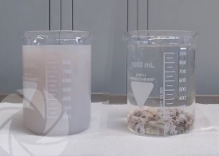 Eau de traitement de vibroabrasion